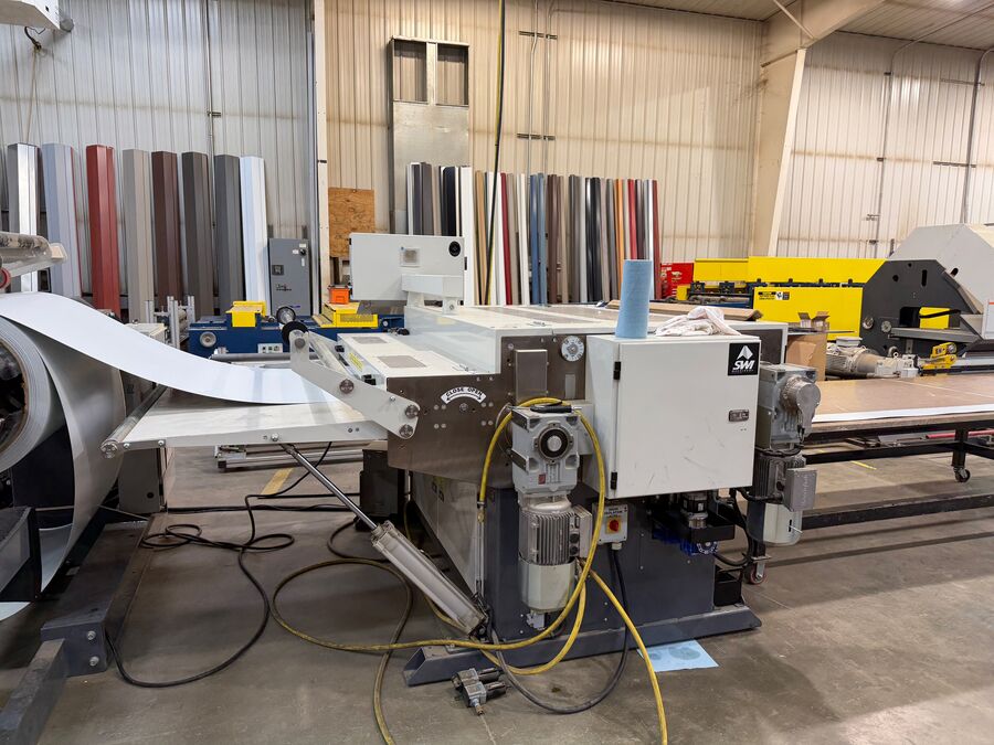 Operator controls on the forming line — Valley Steel & Trim, Carpenter SD