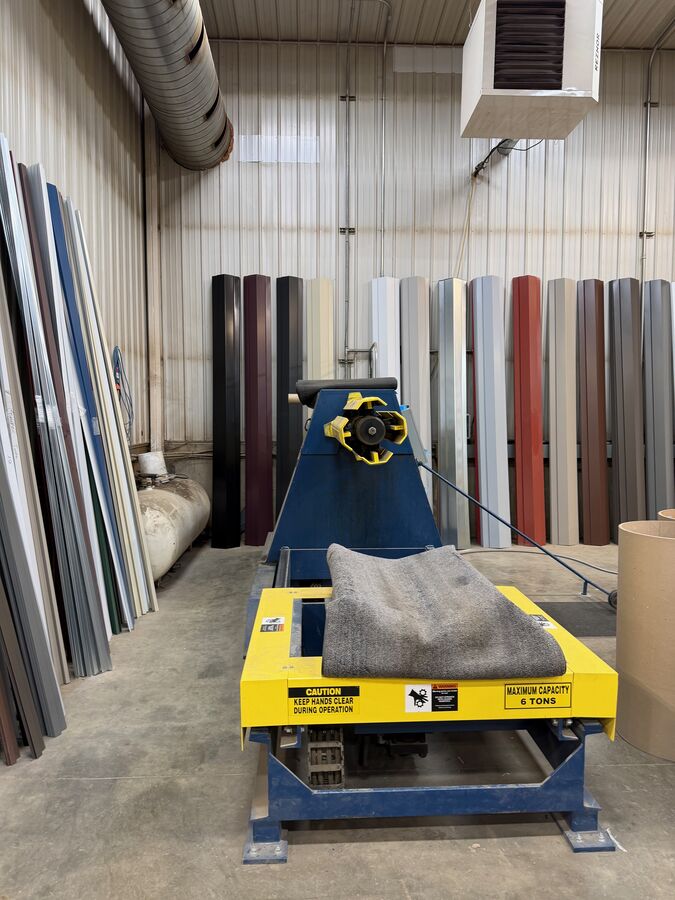 Color-matched trim in every stock color — Valley Steel & Trim, Carpenter SD
