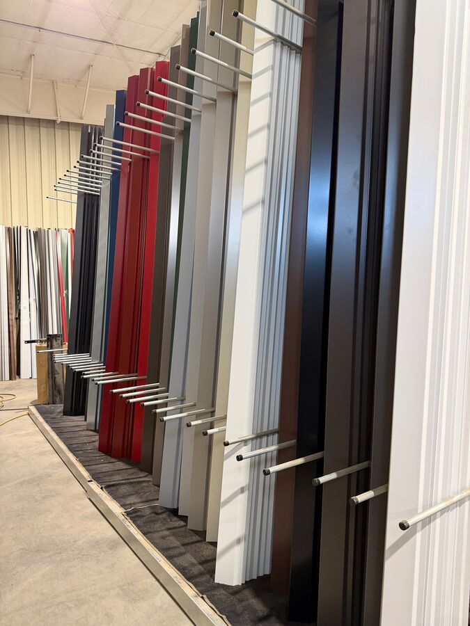 Trim profiles, cut to length — Valley Steel & Trim, Carpenter SD